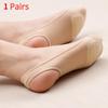 Women's Fashion Ultrathin Invisible Shallow Mouth Nonslip Silk Socks for Women Complexion
