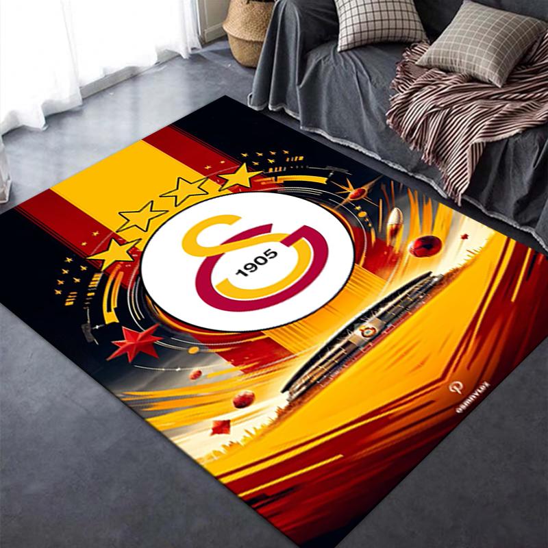 Новый ковер Galatasaray 2025 для гостиной, спальни, дома, дивана, детская игровая, нескользящий напольный коврик 56