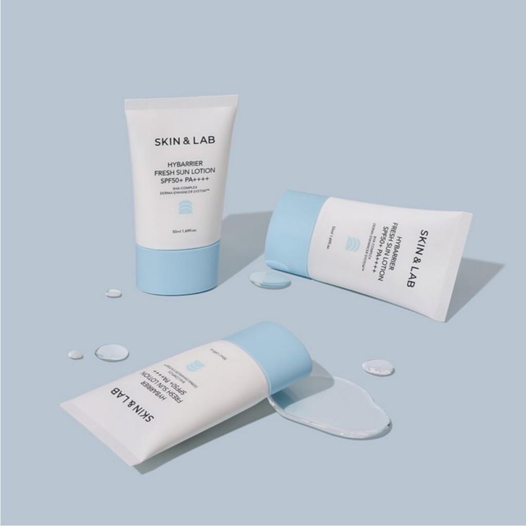 SKIN&LAB Hybarrier Fresh Солнцезащитный лосьон, 50 мл | SPF50+ PA++++