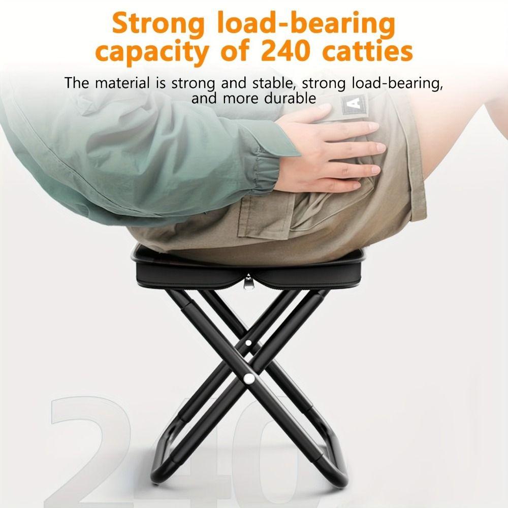 Multifunctional Camping Stool Ultra Light Backpack Stool Outdoor Chair Picnic Hiking Travel