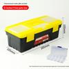 ABS Portable Multi-Function Tool Box for Car Repair and Art Supplies