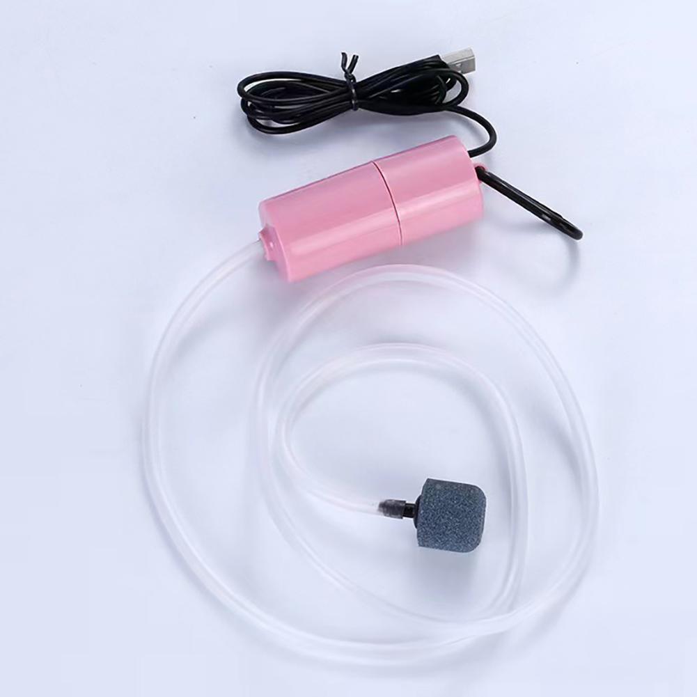 USB Воздушный кислородный насос для аквариума Бесшумный мини кислородный аэратор Портативный кислородный насос для рыбалки