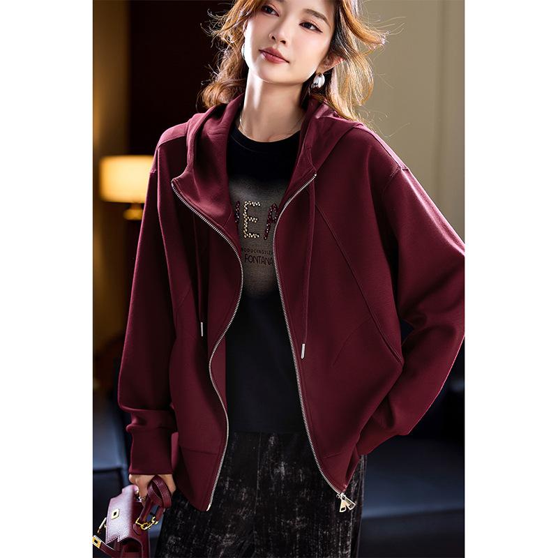 Куртка с капюшоном Encore Infrared для женщин, осень, новый стиль для женщин больших размеров