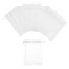 50pcs  Transparent Organza Gift Bags with Drawstrings | Random Colors, Preferred for Weddings, Parties, and Valentine's Day