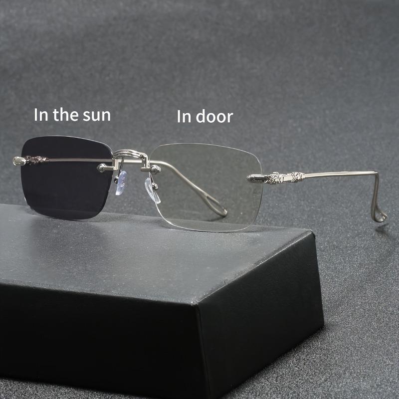 Мужские и женские светочувствительные очки с изменением цвета и фильтрацией синего света, подходящие для мобильных телефонов и компьютеров