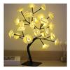 LED Tabletop Bonsai Tree Lamp USB Tree Lamp Christmas Bedroom Decoration Table Night Light White 24