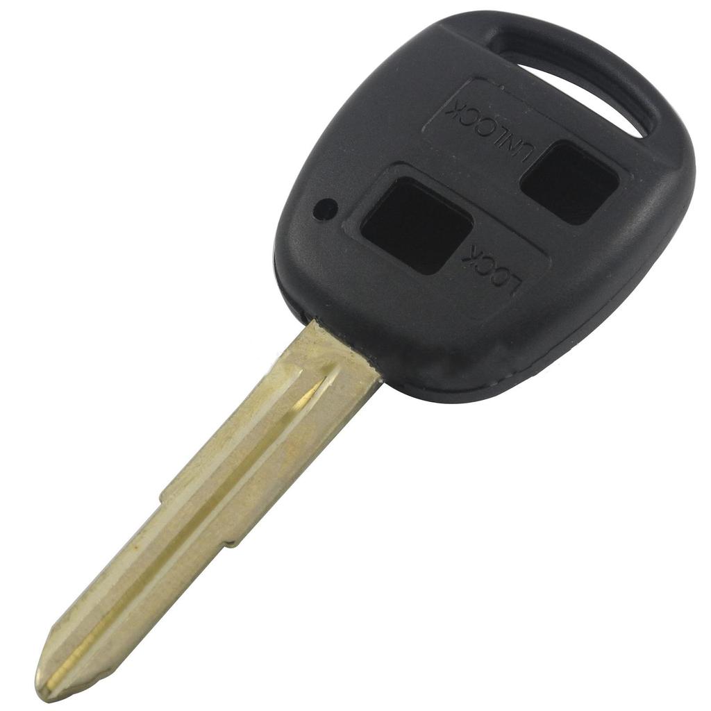 2 кнопки, защитный чехол для автомобильного ключа, чехол для Toyota Yaris Corolla Echo, сменный чехол для ключей, аксессуары