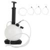 6L Vacuum Oil Extractor Manual Plastic Fluid Pump for Automobile Motorcycle Lawn Mower