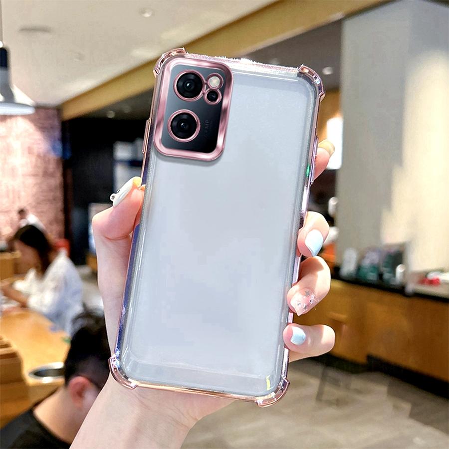Ударопрочный чехол для объектива для OPPO Find X5 X3 A3 A5X A5 A6 Pro 5G A80 A9 A94 A40 A40m A60 Reno 13F 13 14 F 14F Силиконовый чехол с покрытием