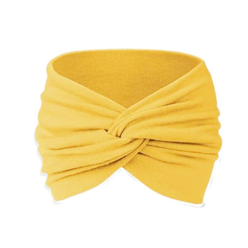 Women's Widened Headband Yoga Elastic Headband Running Headband Sports Sweat-absorbing Headband