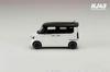 HJ43 Honda CUSTOM Platinum White Pearl Black Finished Product 1/43 N-BOX &