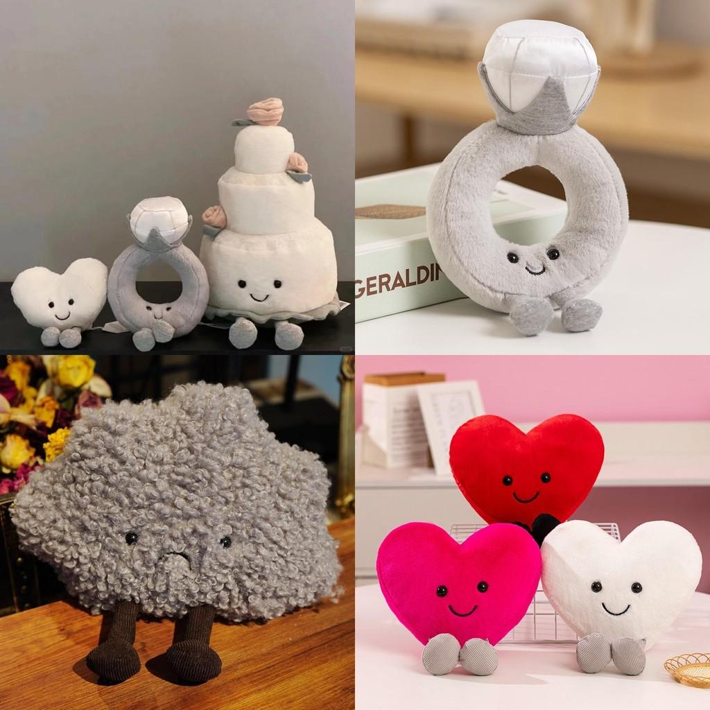 Плюшевая игрушка в виде кольца для торта, набитая ПП-хлопком, для детского дня рождения, со специальными персонажами