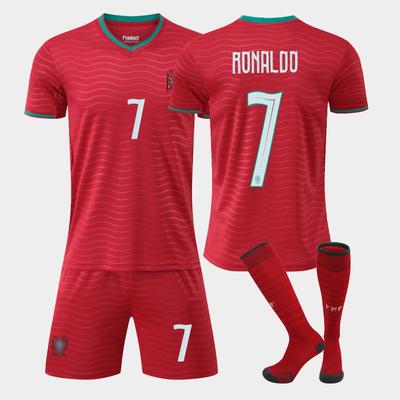 Футбольная форма США-Канада-Мексика 2026: нет. 7 CR7 Домашний и Гостевой, Размеры для Взрослых/Детей, Настраиваемый