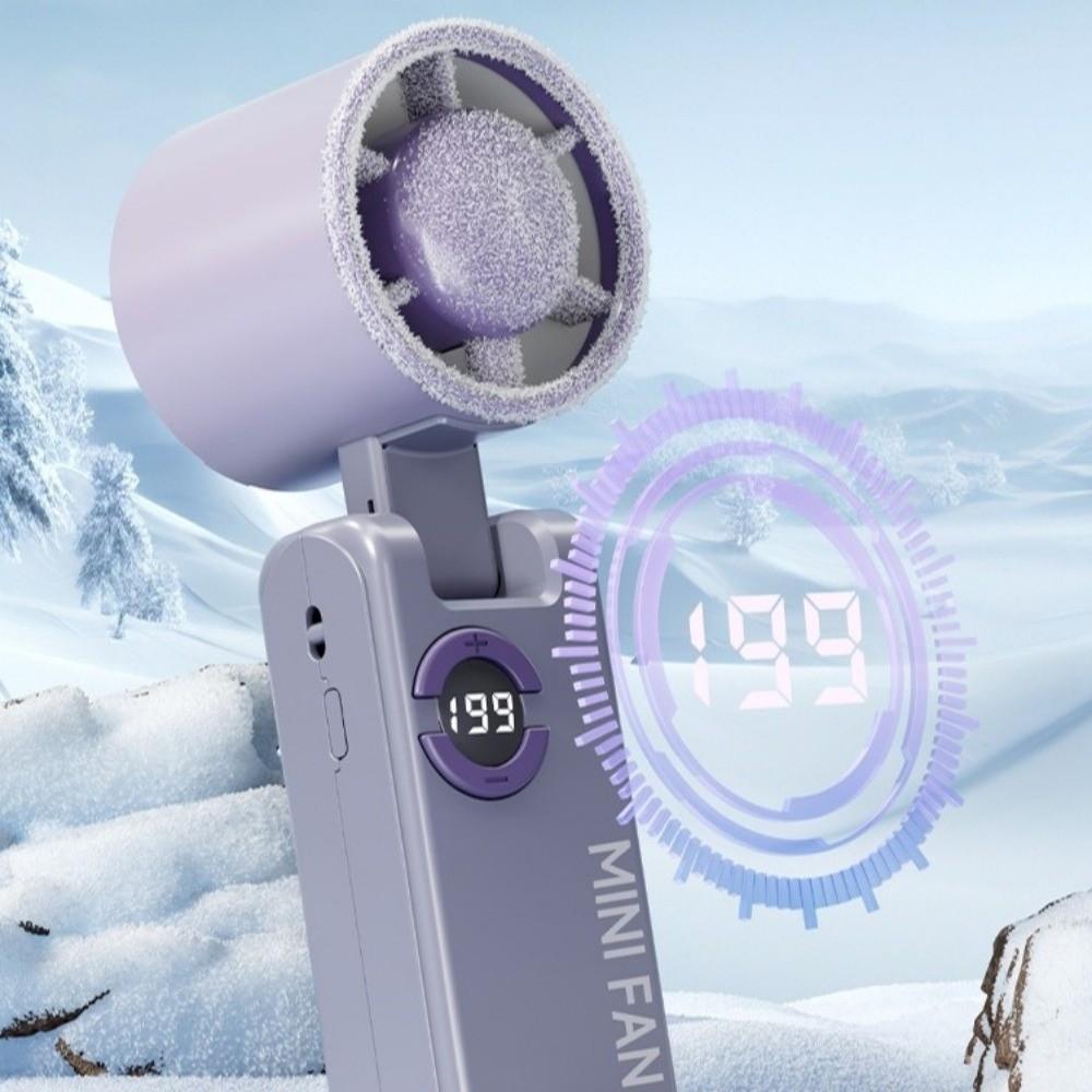 High-Speed Cooling Fan Portable Turbo Fan Mini Foldable  Handheld Fan  Camping