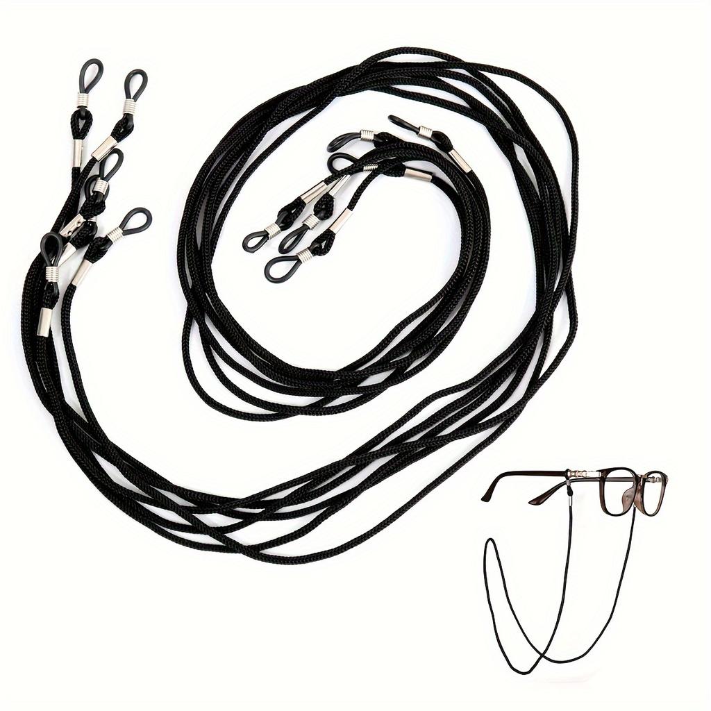 12 шт. Однотонный держатель для ремешка очков, Нескользящий ремешок для очков, Эластичная цепочка для очков, держатель-шнурок для женщин и мужчин