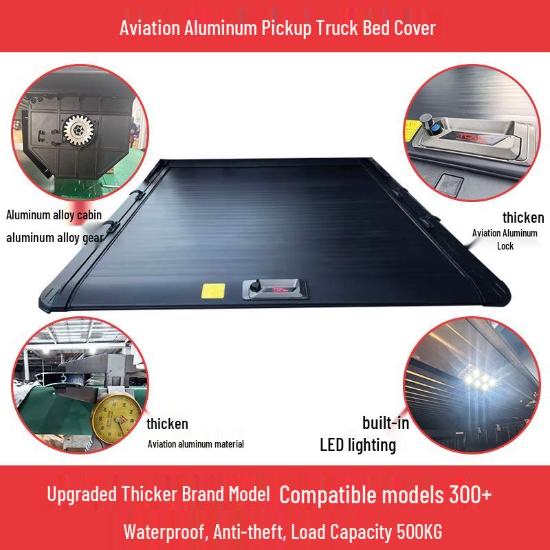 Nissan Z9 Navara Frontier Ruiqi 6 Pickup Aluminum Roller Shutter Rear Cover
