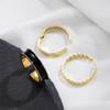 Elegant and Versatile Fashion Adjustable Three-piece Ring Geometric Simple Ring Popular Female Jewelry