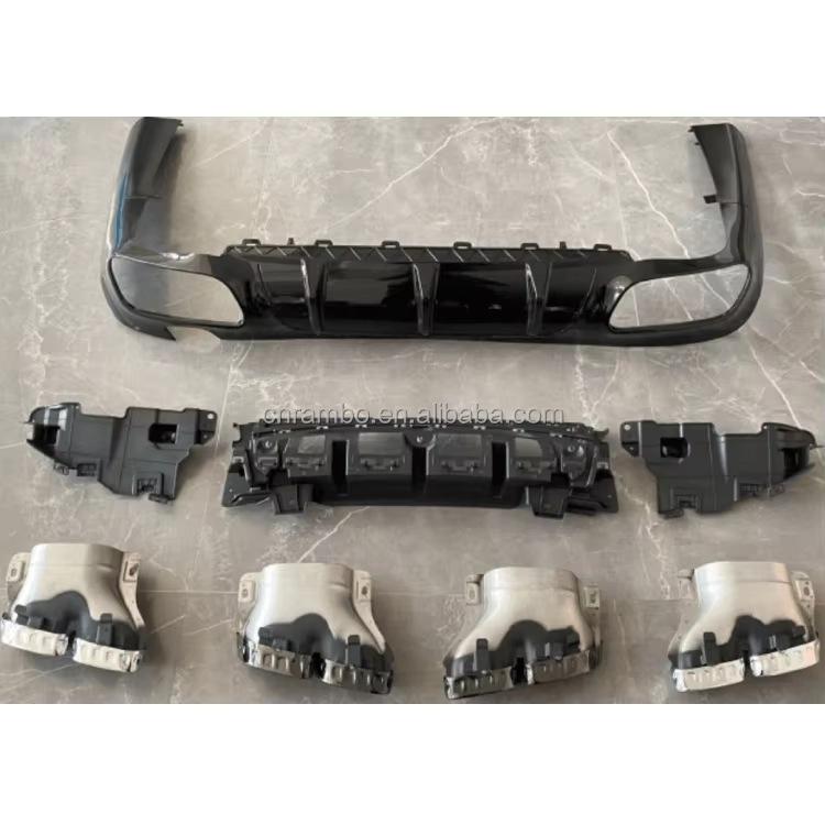 Mercedes-Benz CLS-Class C257 AMG 2022 Front Bumper with 2 Sensor Holes