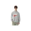 Nike Спортивная толстовка с круглым вырезом с вышитым логотипом Trend Capsule, мужская толстовка светло-серого цвета DM5274-050