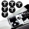 Car Lock Keyhole Stickers Door Lock Protect Car 3D Stickers For Model 3 Model X S 2016-2020 Decals TM3 TMX TMS Decal