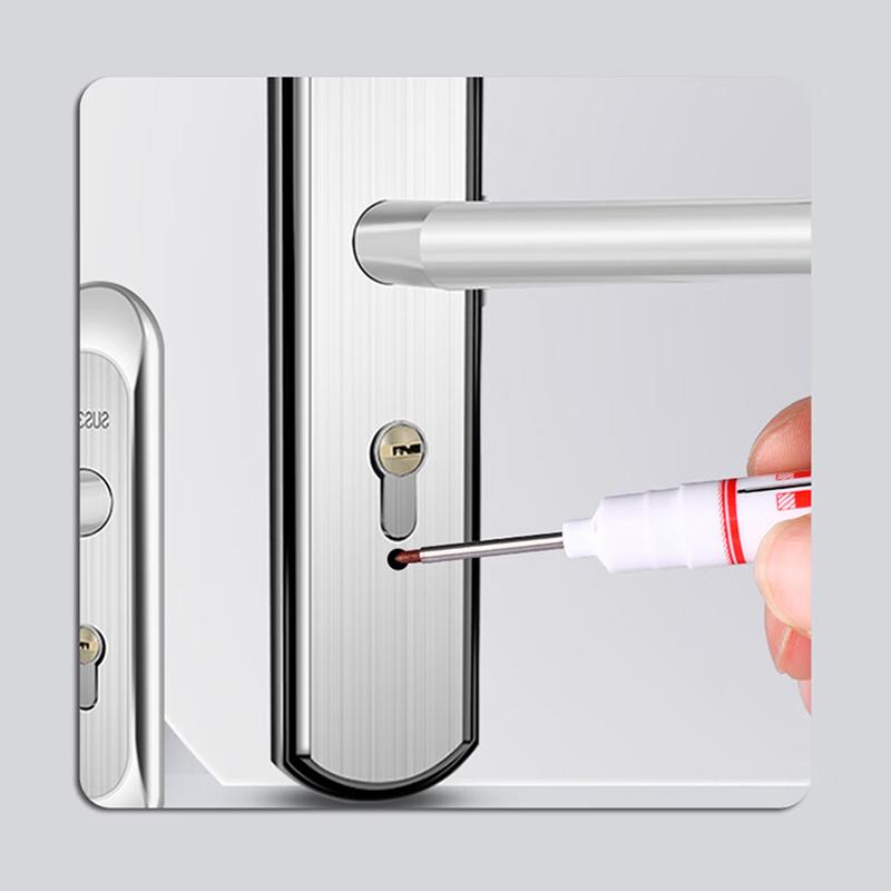 Длинный маркер для строительства ручка для металла масло водонепроницаемый тонкая головка деревянная ручка для рукоделия удлиненная 20 мм длинная головка глубокое отверстие