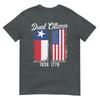 True Texan Dual Citizen Love Texas And America TShirt Small