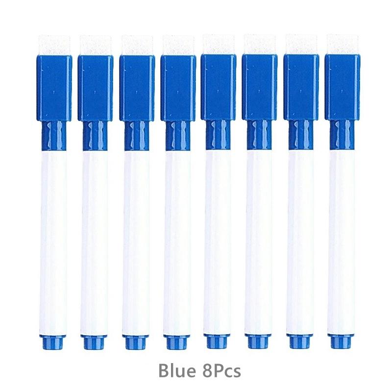Xiaomi 1-100Pcs Magnetic Erasable Whiteboard Pen Color Stationery Office Teaching Supplies for Blackboard Student Dry Erase Markers