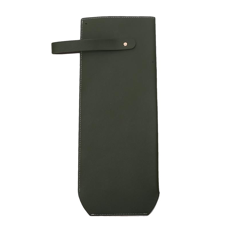 1 шт. стильная сумка для упаковки вина из искусственной кожи с ручкой, сумка для бутылки шампанского, подарочная сумка для вечеринки, свадебные принадлежности