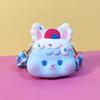 Ogi Mogi Toys Blue Bunny Colorful Round Shoulder Bag