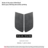 Betterhumz For Tesla Model Y Juniper Model 3 Highland Made of Alcantara Door Pillar Anti-collision Trim Sticker Car Accessories