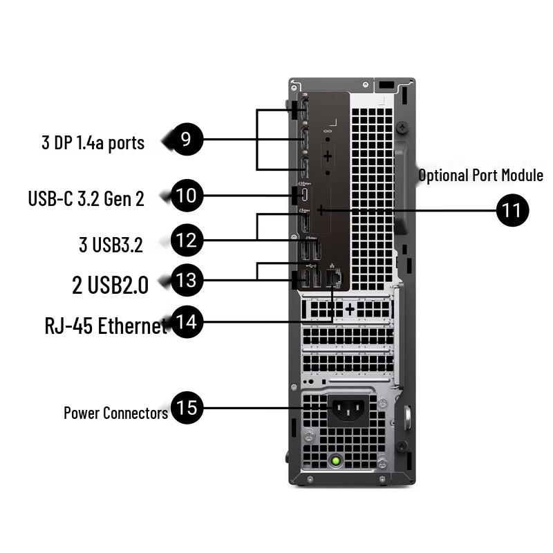 Dell Pro Max Slim FCS1250 Micro AI Workstation (CN version)
