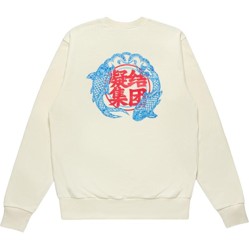 CLOT Sweatshirts Unisex Crew Neck Moderate Regular CTSS22FTM312