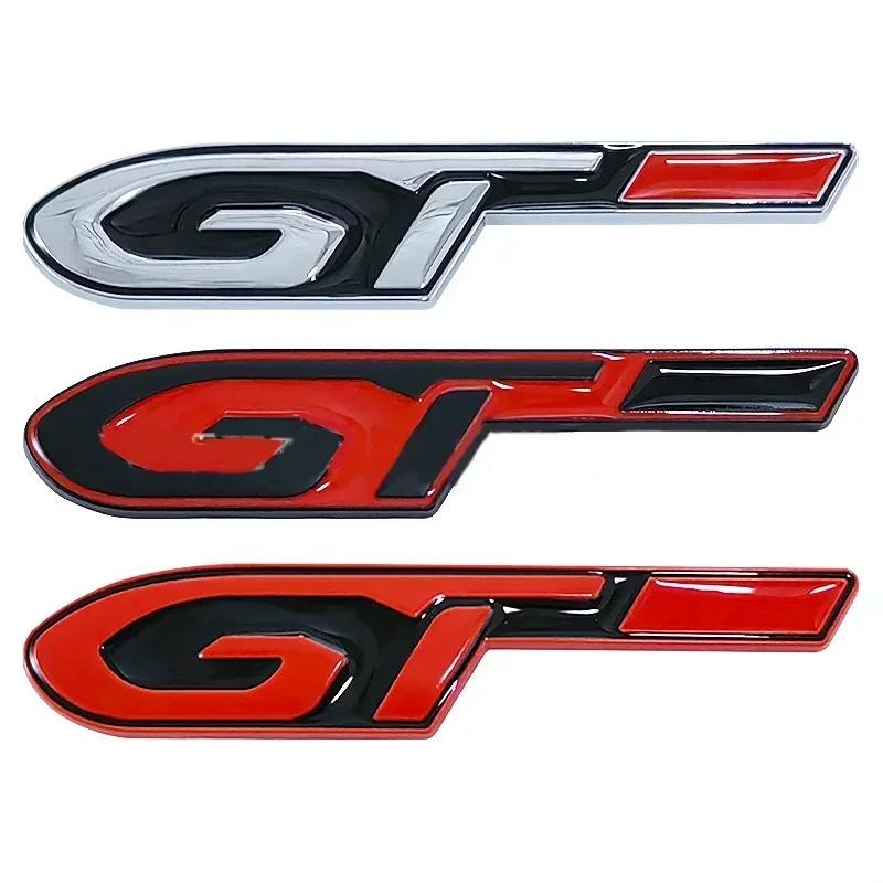 3D Metal Car GTLINE Badge Trunk Fender Badge Sticker for Kia Sportage Ceed Picanto Rio ProCeed Niro 5 3 4 K7 K5 K8 K3 Ray K9 VU8