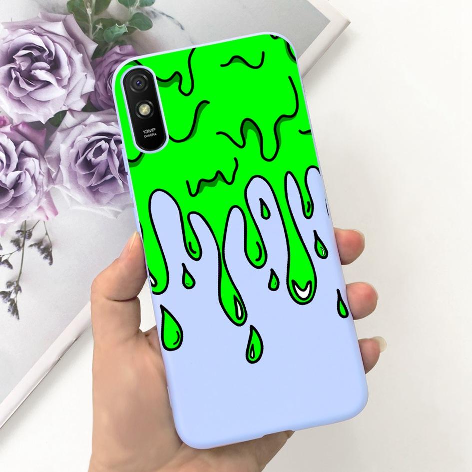 Для Xiaomi Redmi 9A Чехол Redmi 9AT Покрытие Модный Пейзаж Луна Мягкий Силикон Тонкий Funda Для Xiaomi Redmi 9i Redmi9i Спорт Coque