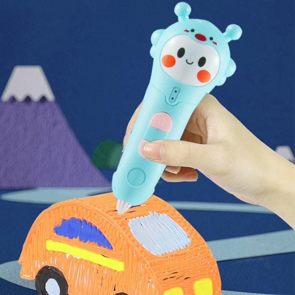 Безопасная низкотемпературная ручка-принтер для граффити и рисования для детей/взрослых, 3D-ручка для рисования, 3D-карандаши, игрушки для рисования своими руками, арт-крафт, принтер