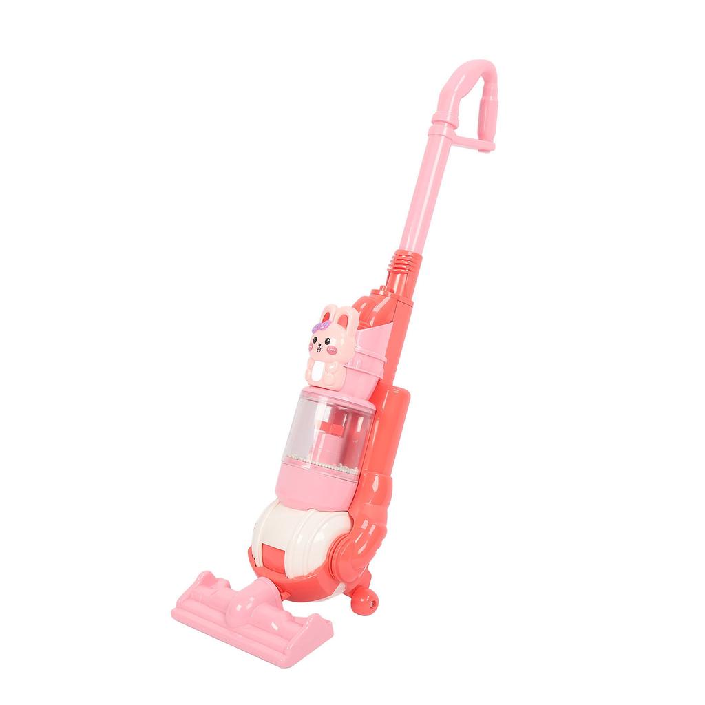 Электрический пылесос игрушка для малышей USB зарядка мультфильм дети играют пылесос со звуком