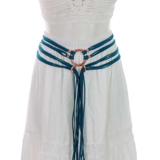 Пояс-веревка ведьмы викинга, регулируемая длина, ренессансный, на Хэллоуин, пояс на талию, фестивальный, аксессуар для ролевого костюма