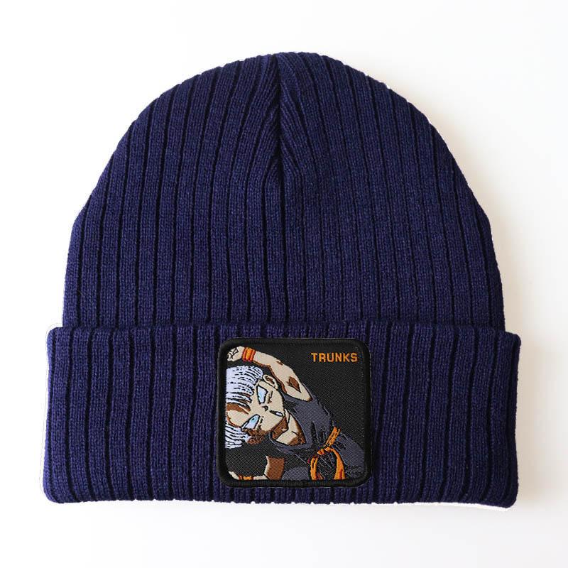 New large cartoon woolen hat winter hat anime BUU Dragon Ball Series Knit Hat