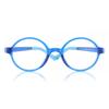 Полная оправа, круглые, прозрачные, синие, Smartbuy Kids Hopper Rb8002 C6, модные детские очки