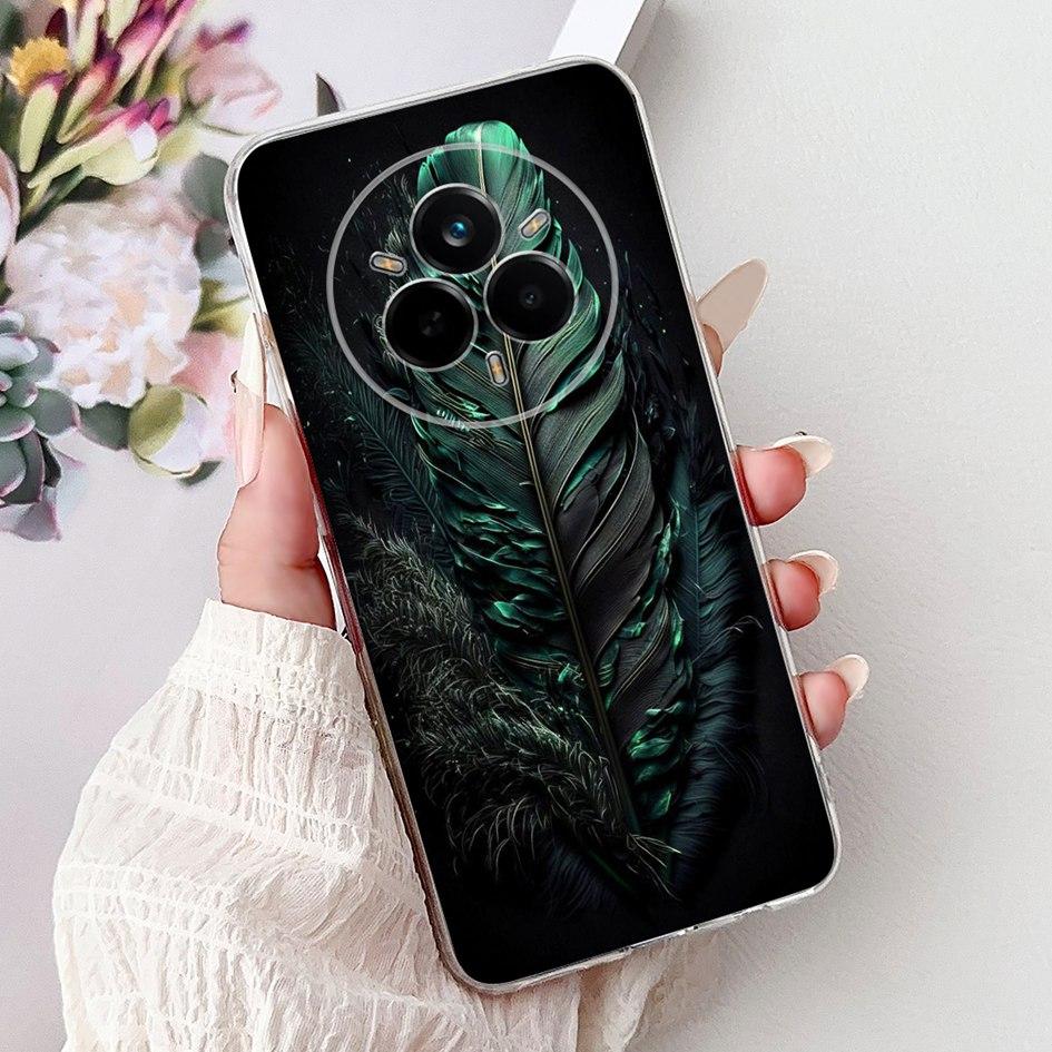 Чехол для Realme 14 Pro 5G 2025 Чехол Крутой Мультяшный Дракон Лев Мягкий Прозрачный Силиконовый Чехлы для Телефона Для Realme 14 Pro+ 14Pro Plus Capa