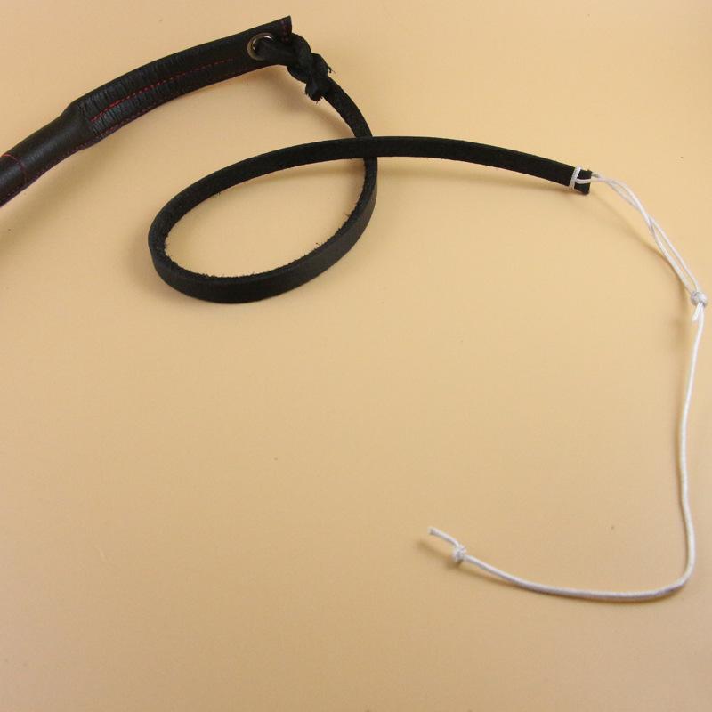 Хлыст для дрессировки собак из коровьей кожи для немецких овчарок и рабочих собак