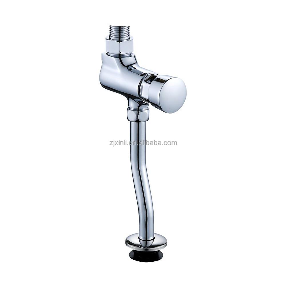 X10010ABSCR Wall Mounted Chrome Color of High Quality Brass Material Pressure Urinal Flush Valve