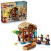 LEGO One Piece Деревня Фууша Шанкс Рыжие Волосы Дьявольский Фрукт Гому Гому но Ми Соломенная Шляпа Макино Постер с Объявлением ONE PIECE Фигурка Коллекционная Игрушка Подарок на День Рождения