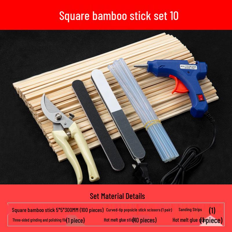 DIY Bamboo Architectural Model Rods