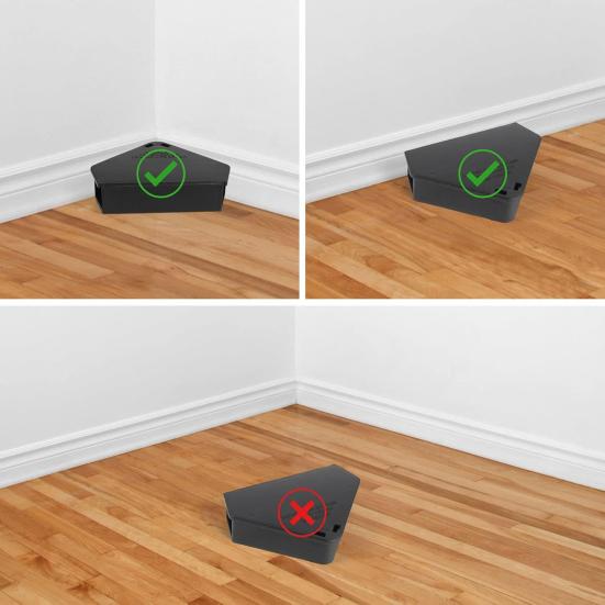 Станция для приманки для мышей с ключом Погодоустойчивая Многоразовая Обеспечьте безопасность детей и домашних животных В помещении На улице Дом Сад Требуется ключ Ловушка для крыс Станция для приманки