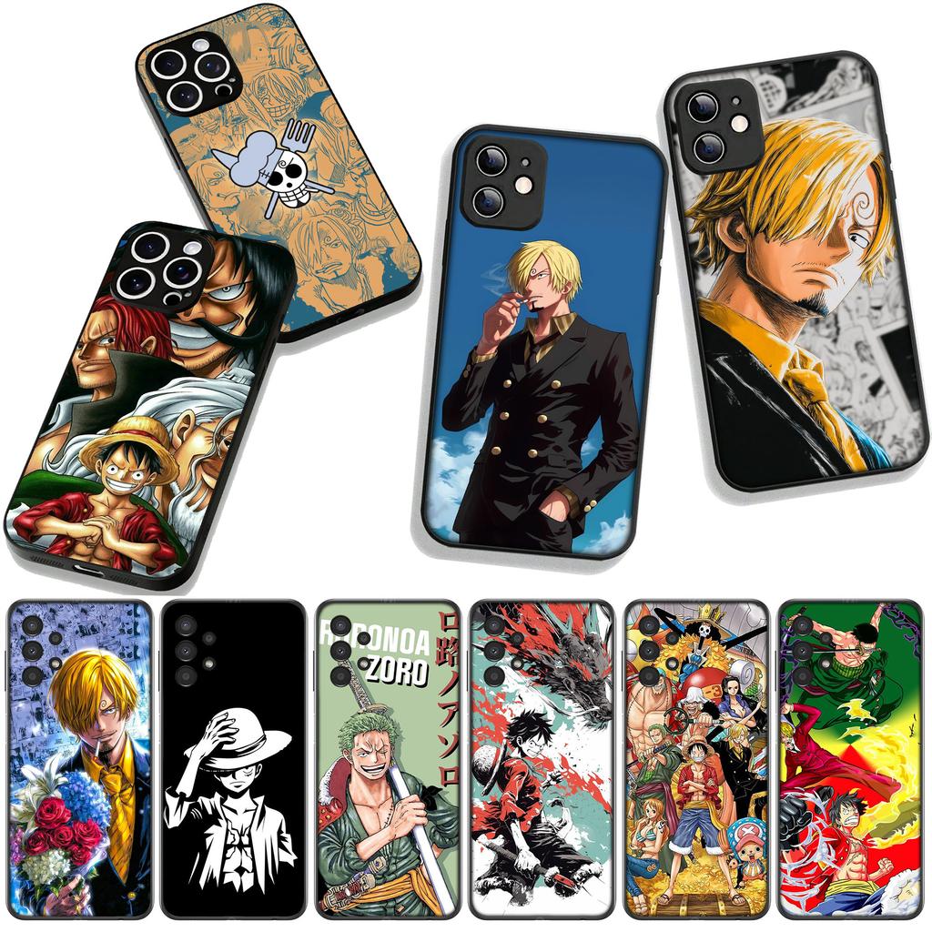 Roronoa Zoro One Pieces Luffy Sanji for Samsung Galaxy A36 A17 A26 A07 A35 A54 A53 A13 A33 A34 S8 S9 S20 S21 FE S10 Plus Case