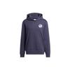 adidas Однотонный принт с капюшоном с длинным рукавом для мужчин, синий HF9093