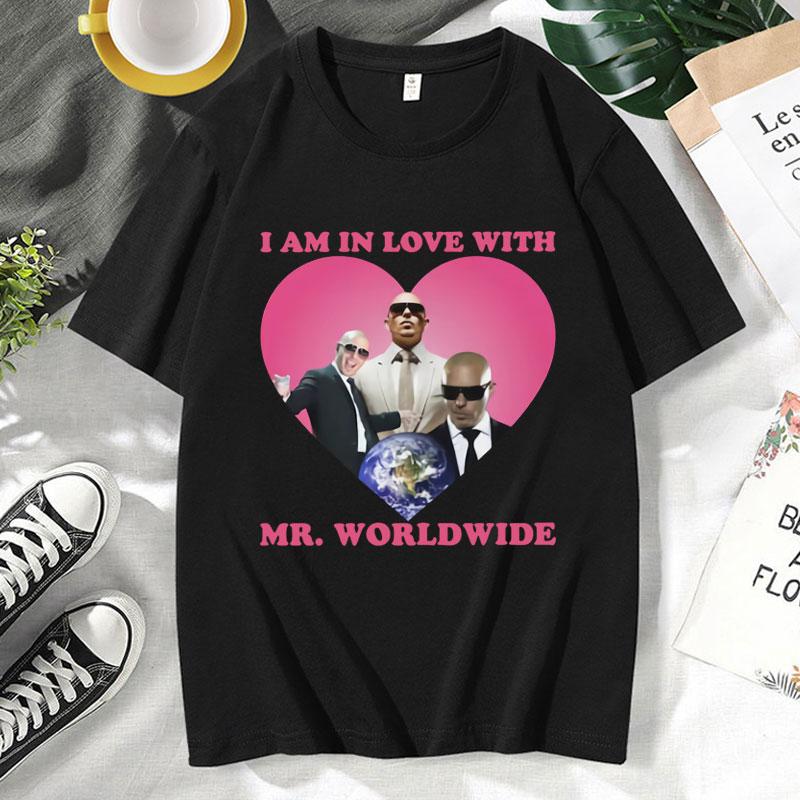 Забавные футболки с графикой Mr Pitbull Worldwide Been There Done That Мужская одежда Мода Лето Винтаж Харадзюку Футболка Мужская