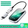 2 In 1 CarPlay Wireless Adapter Smart CarPlay Box for Apple IOS Android Car Play Display Plug&Play Bluetooth WiFi Connect Auto