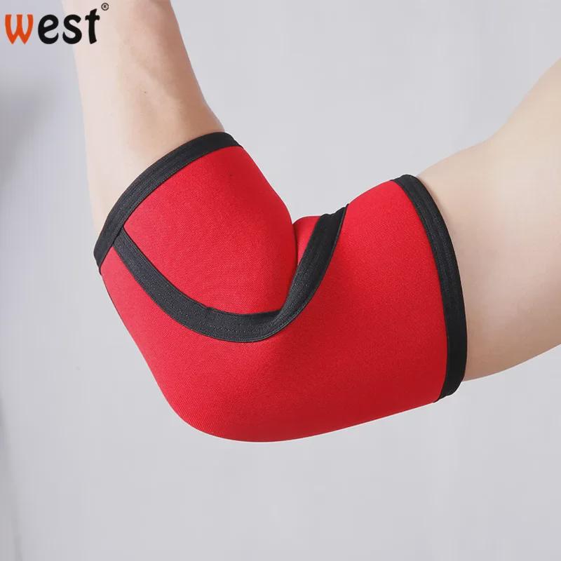 7-миллиметровая спортивная защита локтя из неопрена — утолщенная защита руки от столкновений для баскетбола, футбола, волейбола и катания на роликах